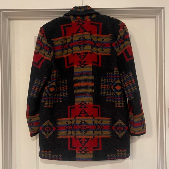 Vintage Wool Aztec Blazer - Picture 2 of 6